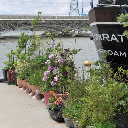 Wheelhouse Euphrate Houseboat Bed & Breakfast Diemen Bagian luar foto